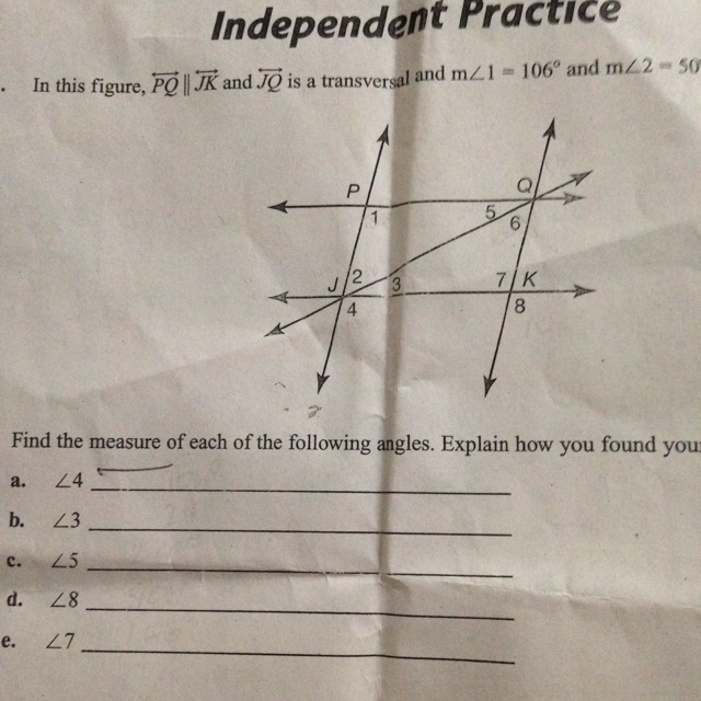 Can someone please help me on finding the angles-example-1