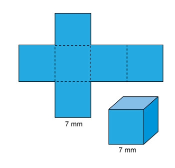 NEED HELP ASAP WILL MARK BRAINLET FOR GOOD AND CORRECT ANSWER!!!! Look at this cube-example-1