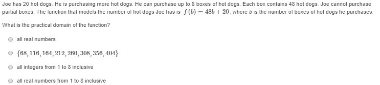 What is the practical domain of the function?-example-1