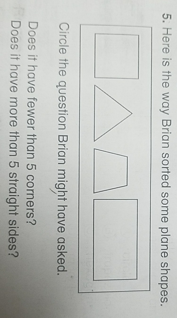 Here is the way Brian sorted some plane sgapes-example-1