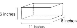 Hazel covered a box with felt. The dimensions of the box are shown in the figure below-example-1