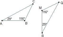 What additional information could be used to prove that the triangles are congruent-example-1