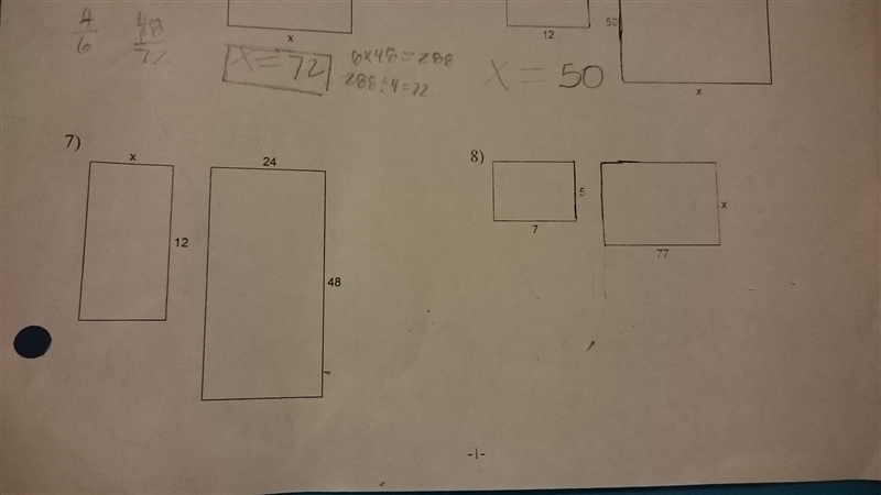 Help with those 2 pleasees what does x equal on those both-example-1