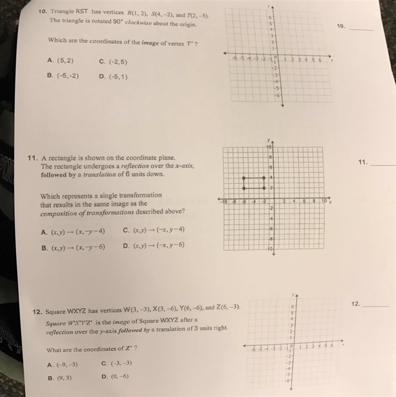 I NEED HELP WITH ALL THE PROBLEMS ALL I NEED IS THE ANSWER A,B,C IR D ???? Please-example-1