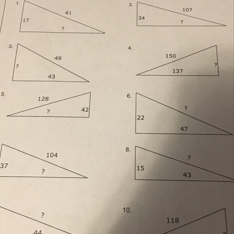 How do I do the Pythagorean Theream-example-1