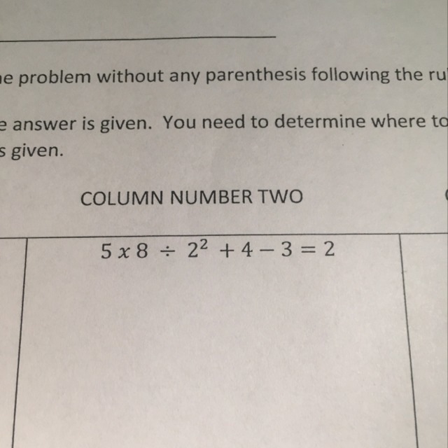 Where do I put the parentheses so the result matches the answer-example-1