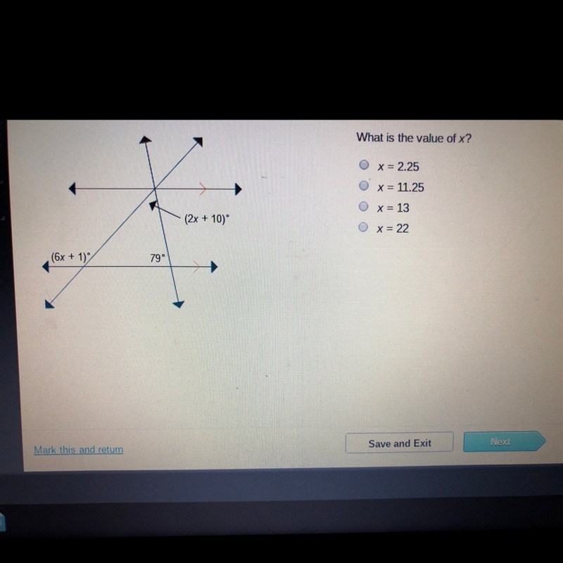 What is the value of x?-example-1