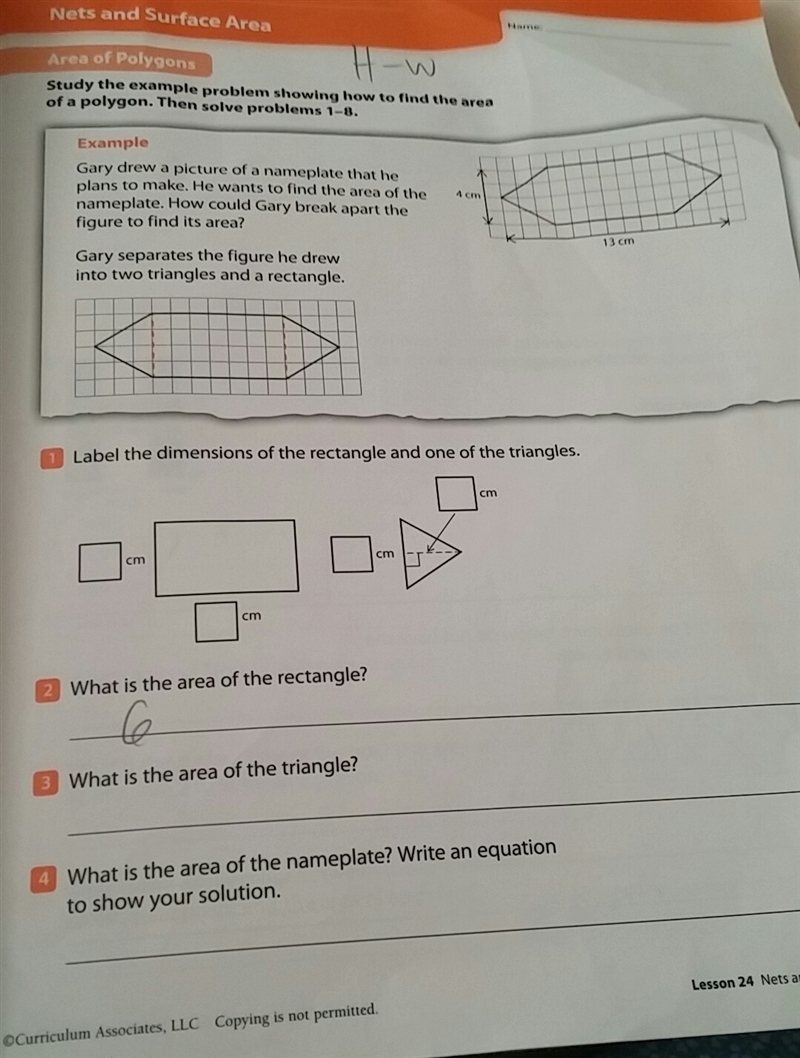 How to find the area of a polygon-example-1