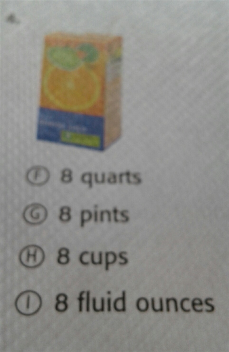 Is a orange juice carton 8 fluid ounces-example-1