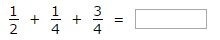 Add. Simplify your answer and write it as a proper fraction or as a whole or mixed-example-1