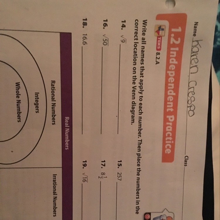 Ronald states that the number 1/11 is not rational because when converted into a decimal-example-1