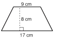 Find the area of the following figure. Show your work.-example-1