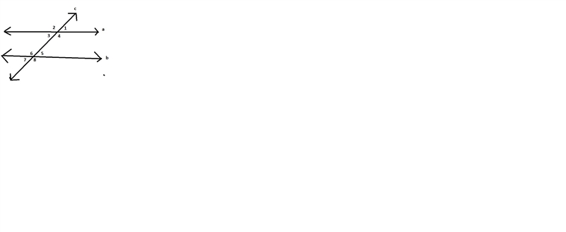 In the figure, a∥b and m∠1 = 34°. What is the m∠2 ?-example-1