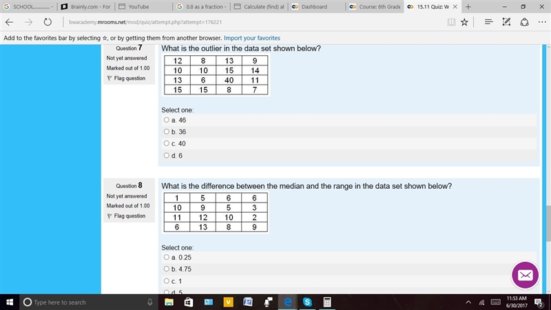 First right answer FOR BOTH gets bain-example-1