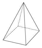 Which net matches the figure? the triange is the figure the other pics are the answers-example-1