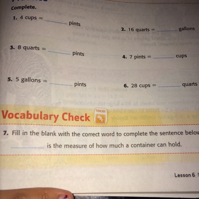 Can you help me we're doing measure capacity-example-1