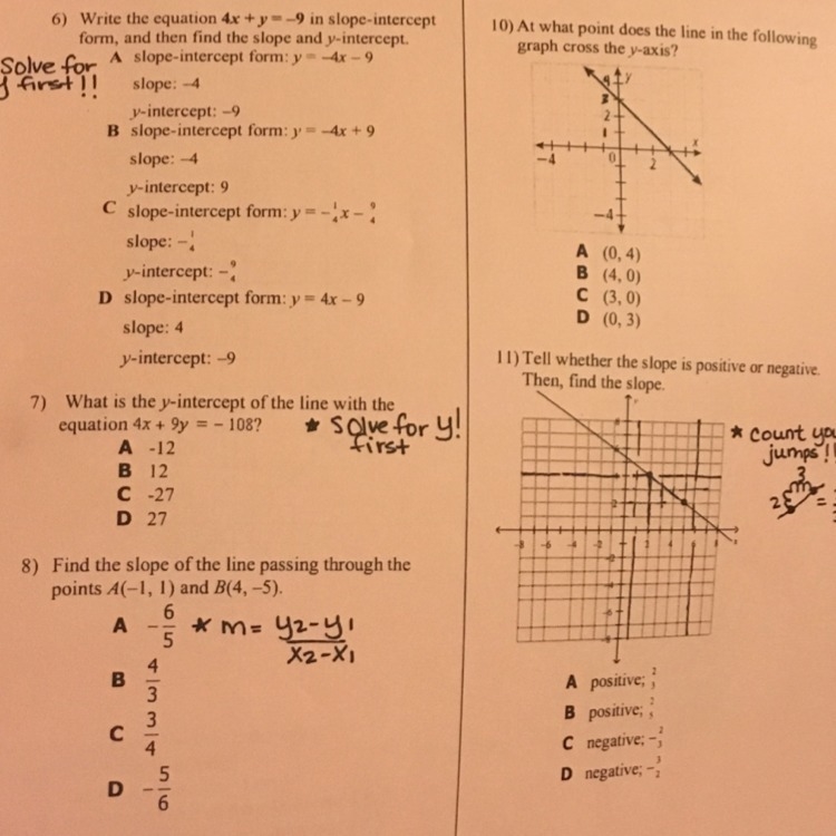 We are on a new unit: i need help with any of these. 6,7,8,9,10 or 11 (: thanks !!!-example-1