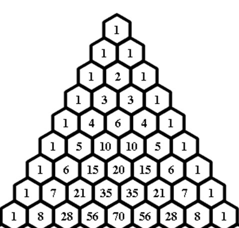 What is the total numbers of possible outcomes for Each column on the last row of-example-1