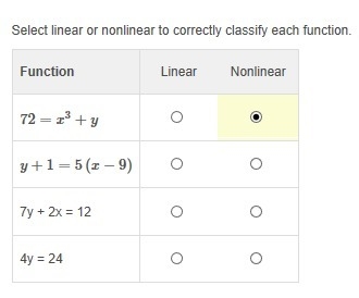 Which are linear and nonlinear?-example-1