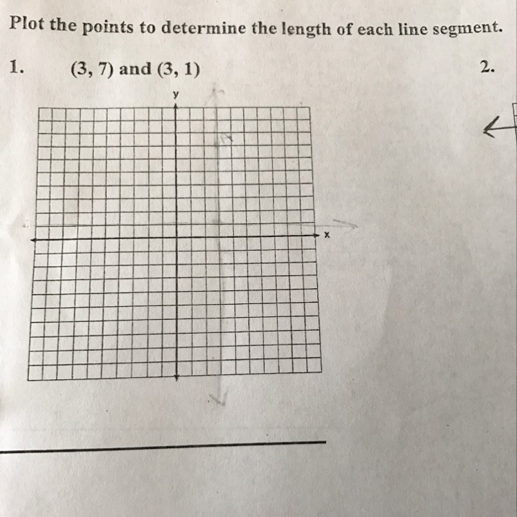 How do I do this if when I try the coordinates are on the same line-example-1