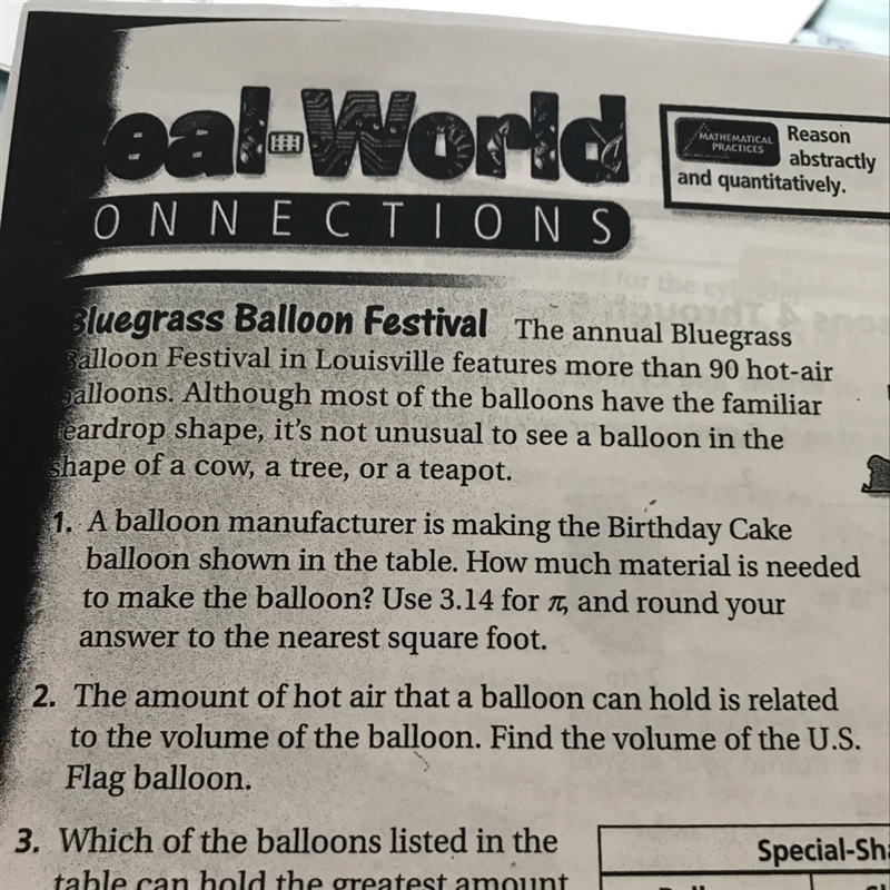 Please help. I just need to know if number 1 is asking for the volume, area or surface-example-1