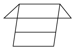 Which net matches the figure? a triangular prism a net of a square and four triangles-example-5