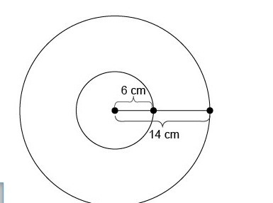 What is the probability that a point chosen at random in the given figure will be-example-1