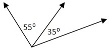 1. Classify the pair of angles a.) adjacent and supplementary b.) adjacent and complementary-example-1