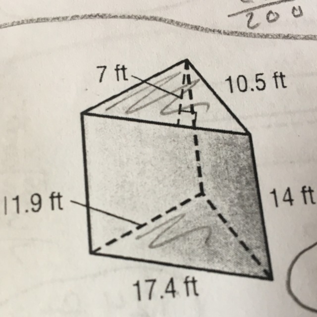 What is the surface area of this shape?-example-1