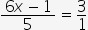 Solve for x. Express the answer in simplest form.-example-1