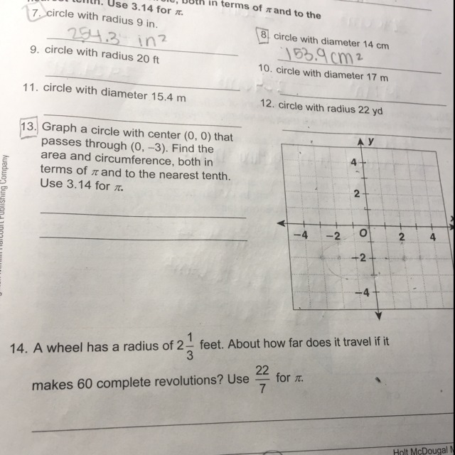 How would I do number 13 and what's the answer? Please help!!!-example-1