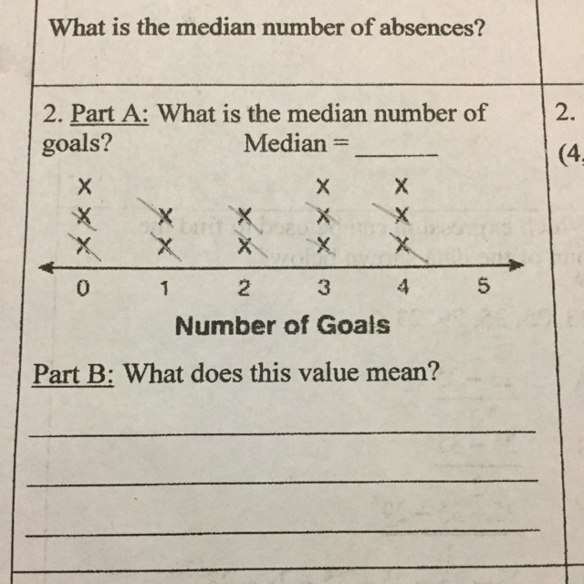 What is the median? What does this value mean?-example-1