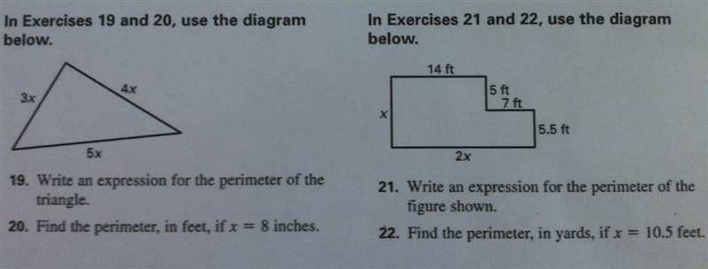 Expression and Perimeter and how you did it, please?-example-1