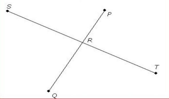 Segment PQ bisects segment ST at point R. SR=2x+2 and ST=40 Find the length of segment-example-1