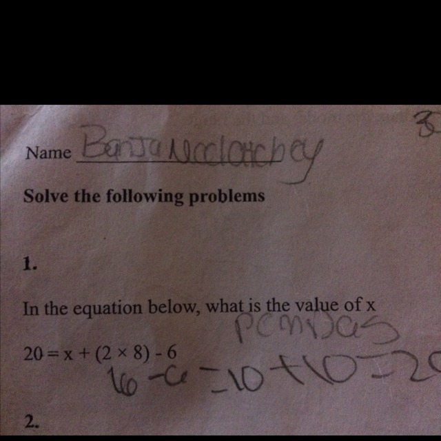 In the equation 6-(2*-example-1