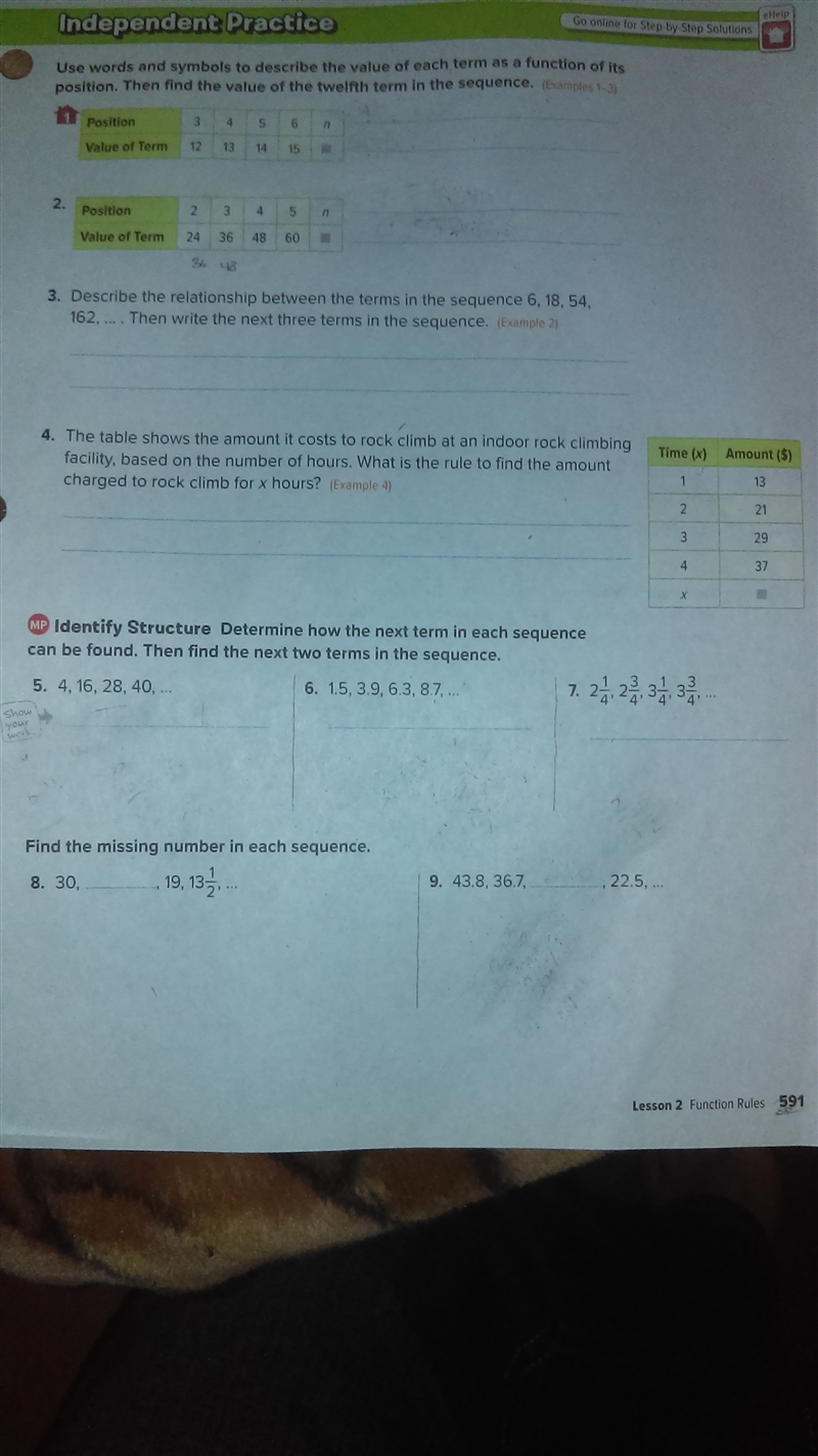 Please help me solve the entire page, Please solve and explain for 99 points :D-example-1