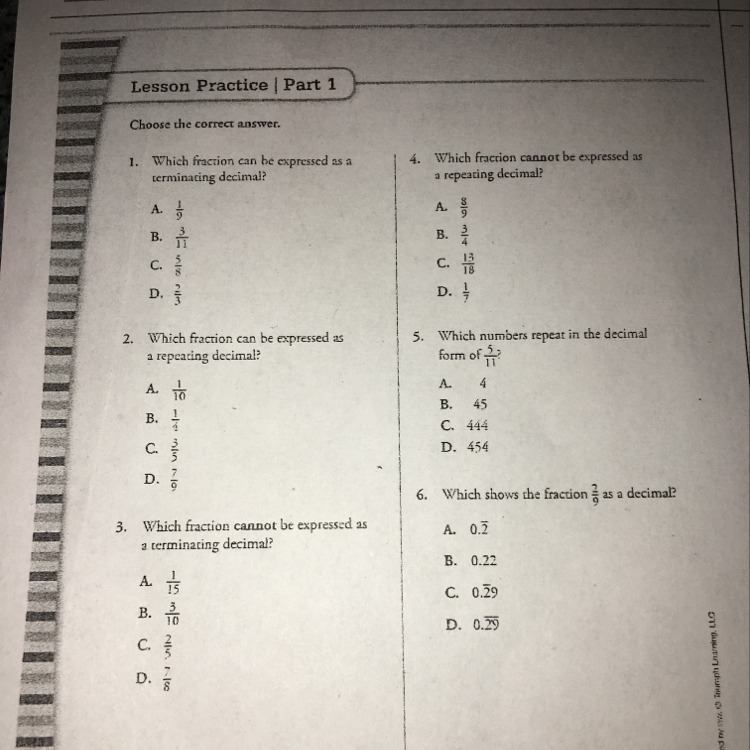 Please pretty please help me with all 6, I will mark smartest correct answer worth-example-1