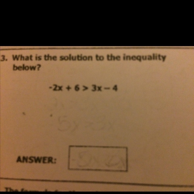 Solution to the inequality?-example-1