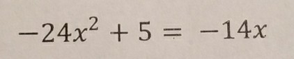 Solve the quadratic equation by factoring.-example-1