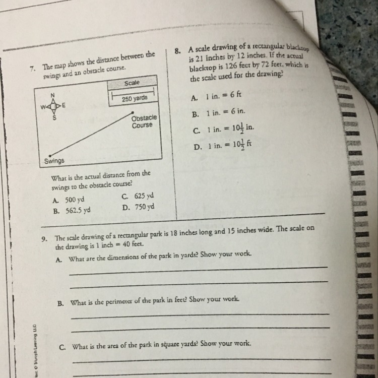 PLS HELP ME ASAP FOR 7, 8, and 9 (SHOW WORK!!!!) + LOTS OF POINTS!-example-1