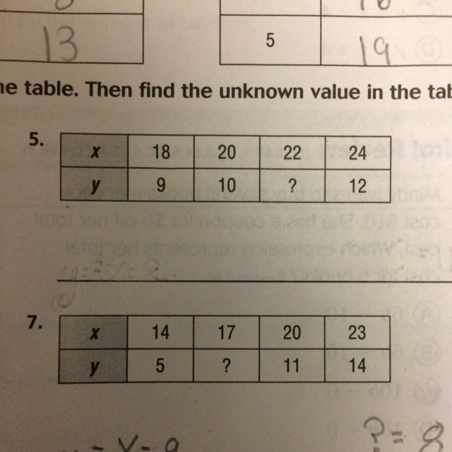 Please help I don't get number five and please explain-example-1