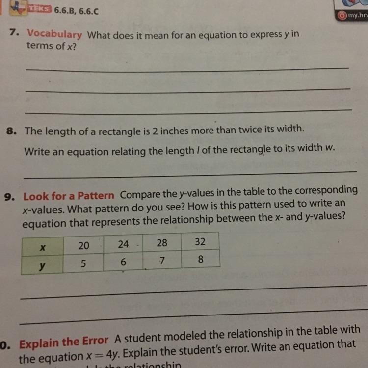 Can you please help me with number 9 and 8 thank you-example-1