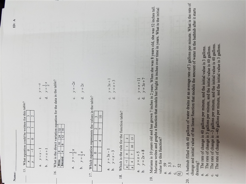 15-20 MATH 8 questions (just tell my the letters to circle)-example-1