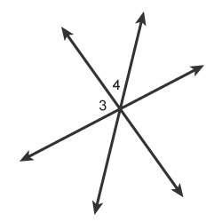 Need answers ASAP linear pair vertical adjacent none of these-example-2