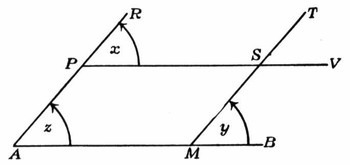 Parallelogram APSM Name an angle that is not congruent to <PSM. <TSV <RPS-example-1