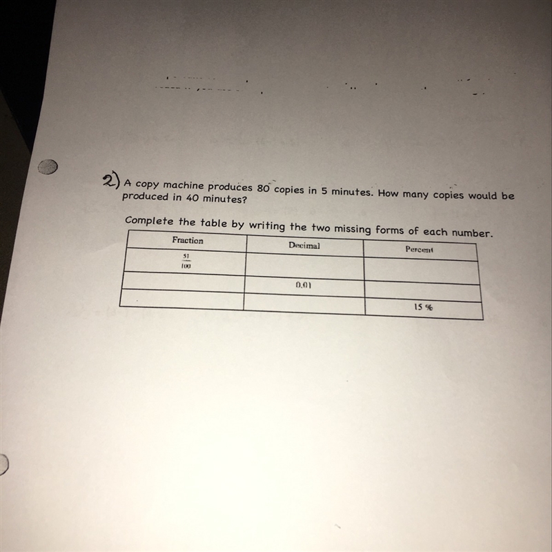 A Copy of machine produces 80 copies in 5 minutes. How many copies would be produced-example-1