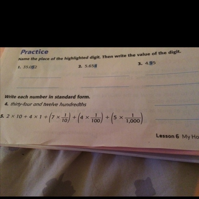 Name the place of the highlighted digit then right the value. Then write the value-example-1