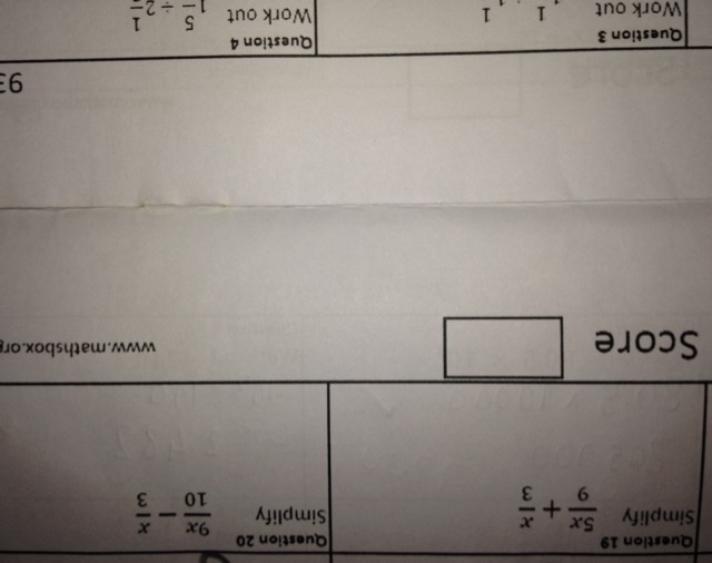 Someone help me with questions 19 and 20 ASAP Please!!-example-1