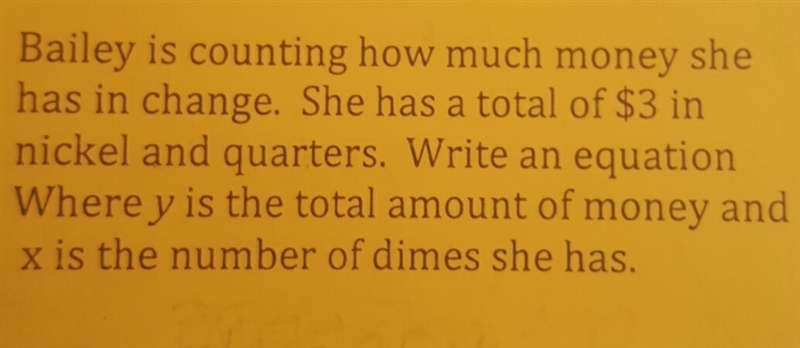 Bailey is counting how much money she has in change. She has a total of $3 in nickel-example-1