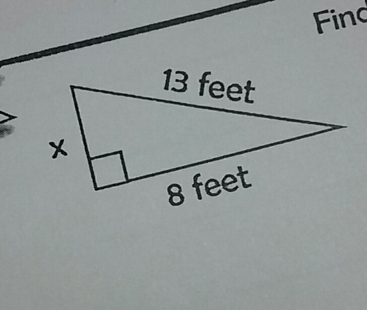 I need help with Pythagorean Theorem not really good with this-example-1